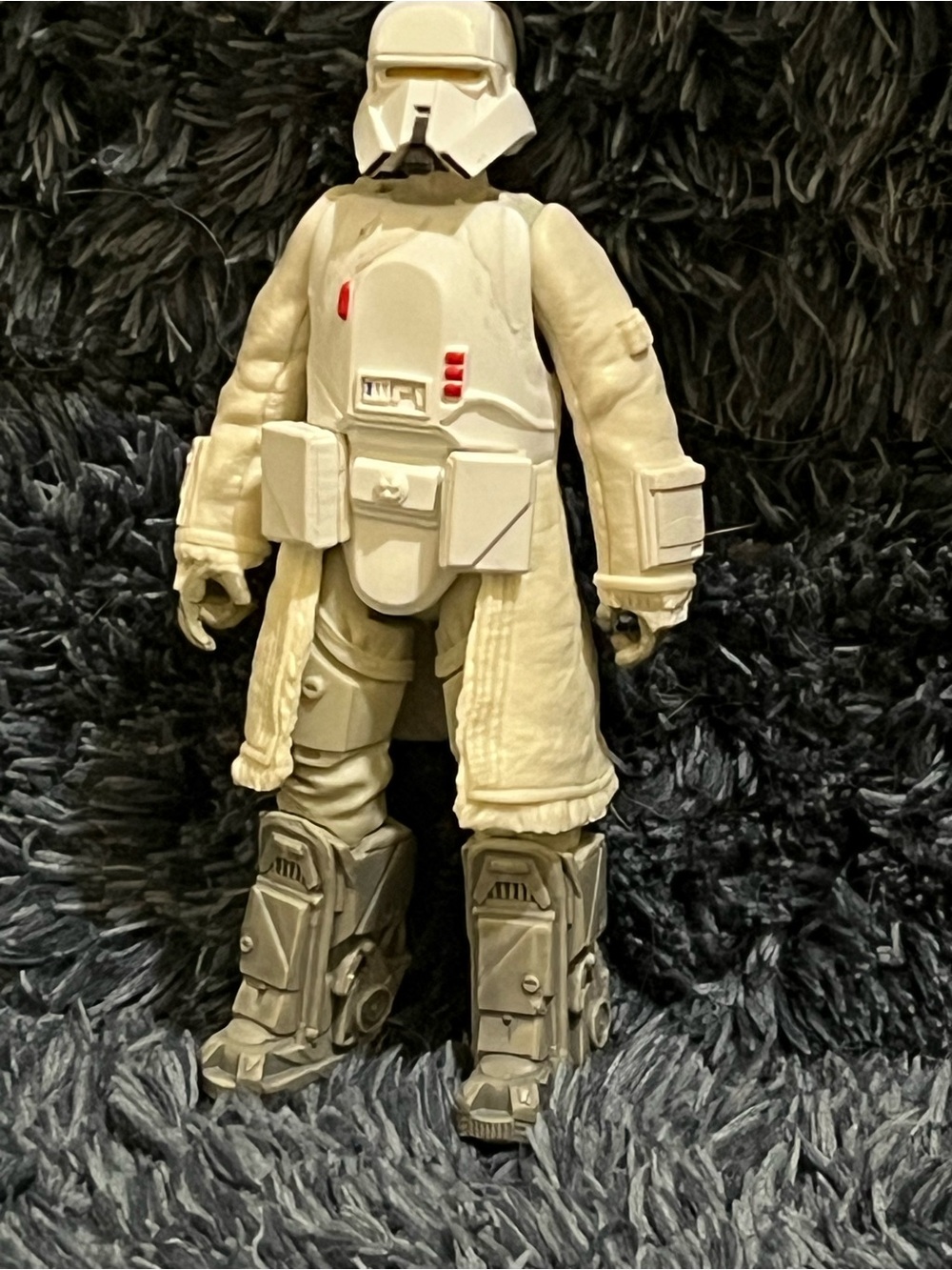 Star Wars White Snowtrooper Action Figure with Red Accents
